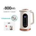 Donirt 1500ml Soy Milk Maker – 10-Blade Blender & Juicer
