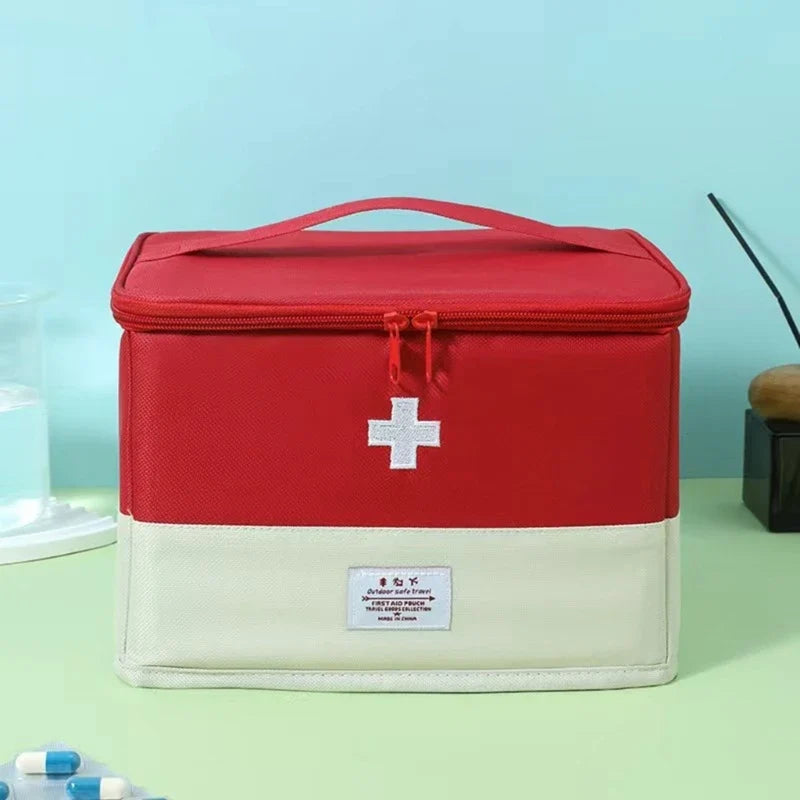 Waterproof First Aid Storage Bag | Camping Home Travel Organizer