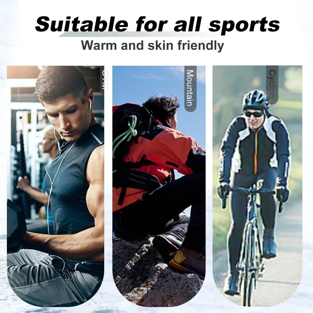 X-TIGER Men's Fleece Sleeveless Thermal Vest | Winter Running