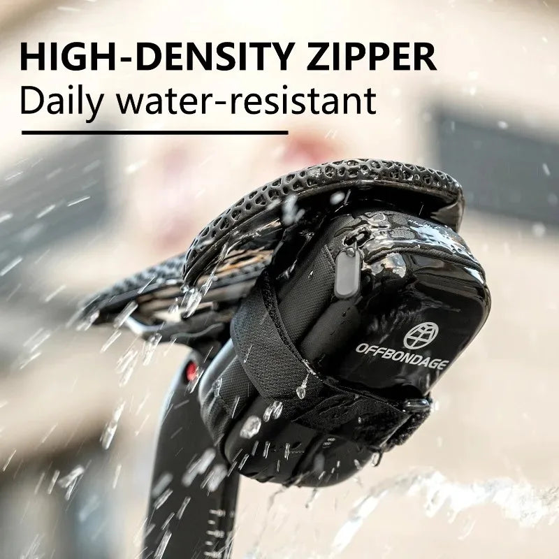 OFFBONDAGE Mini Waterproof Bike Saddle Bag – MTB & Road