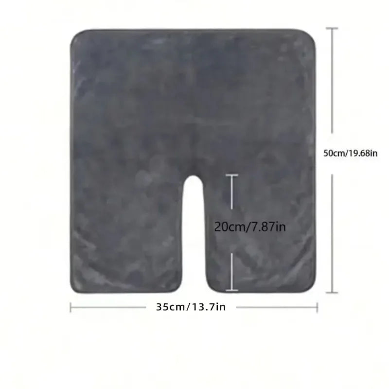 U-Shaped Spa Face Towel – Soft Microfiber Beauty Towel