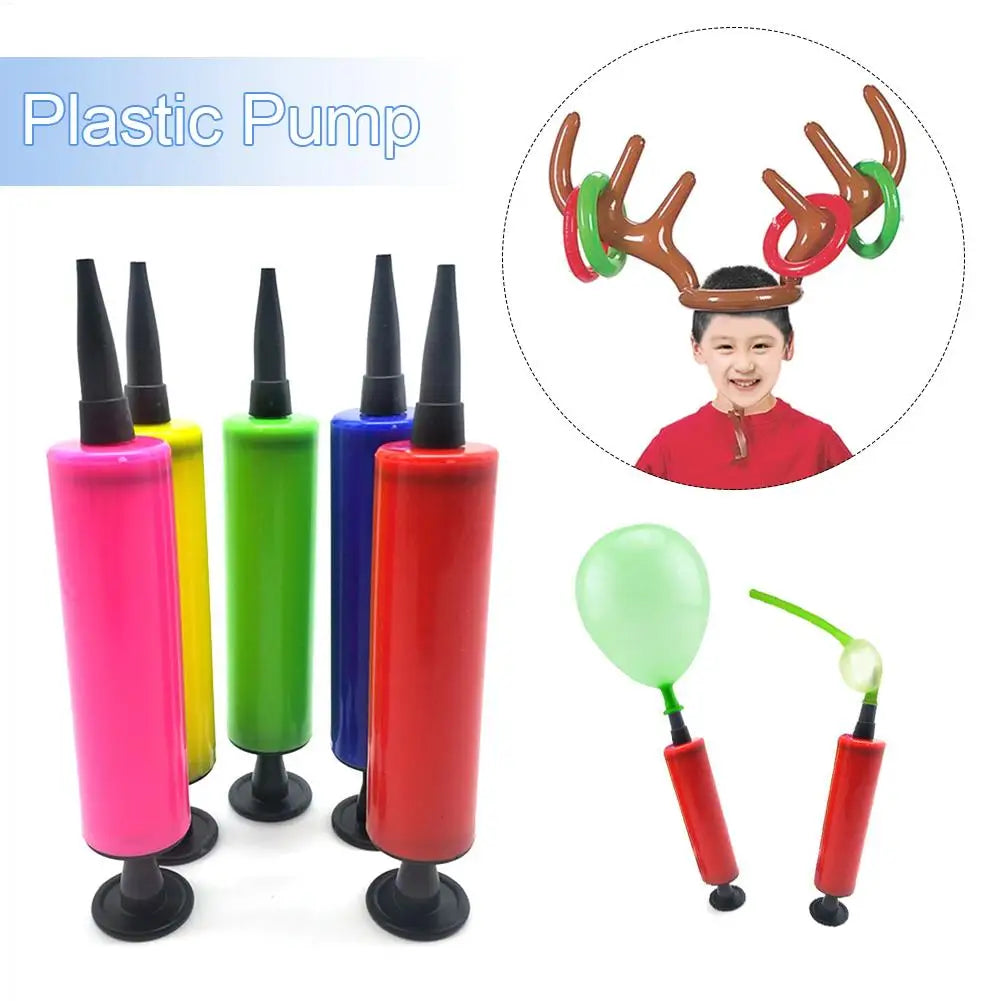 Handheld Double-Action Balloon Pump for Parties & Events