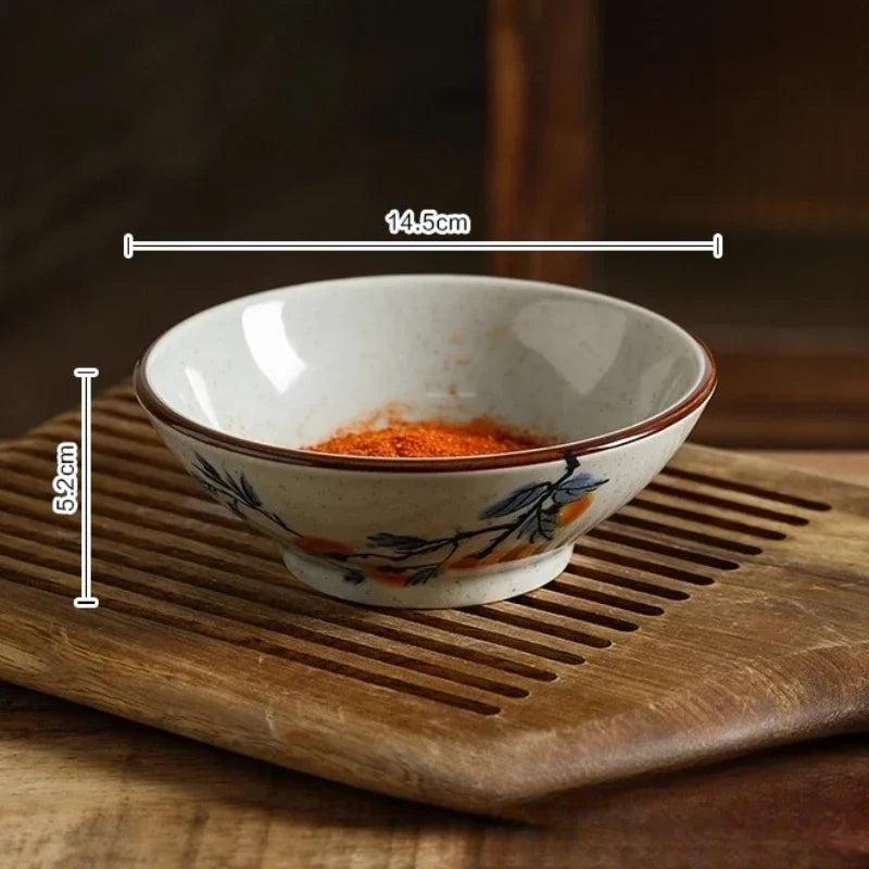Vintage Ceramic Dipping Bowls – Underglaze Small Dishes | Nixie