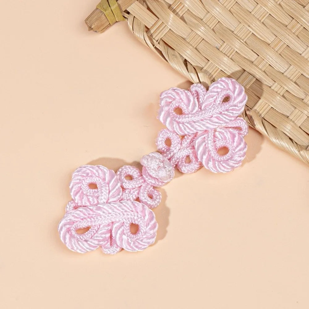 Chinese Knot Tassel Shank Buttons DIY Sewing Plate Buckle