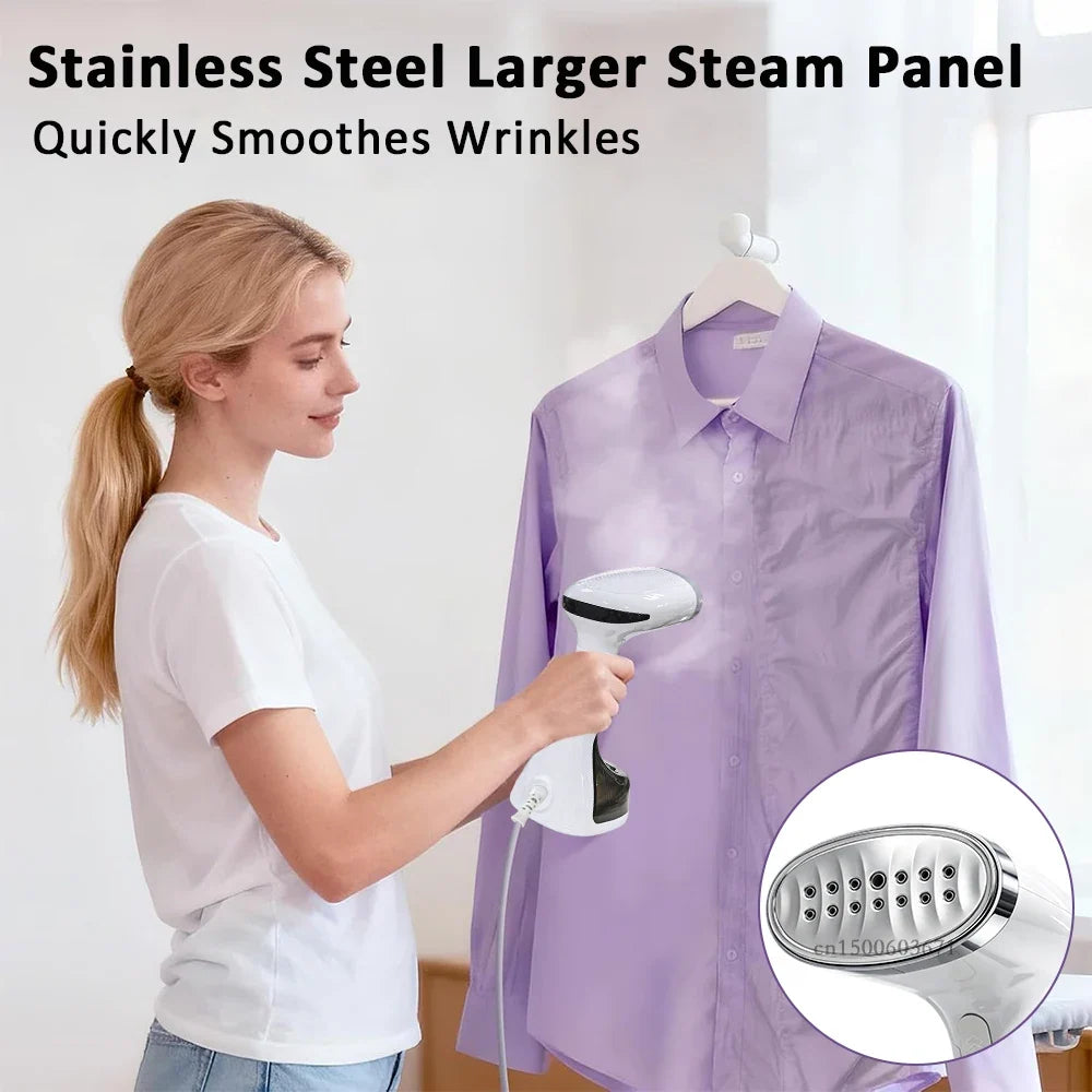 Raugee 1650W Handheld Garment Steamer – Foldable Portable