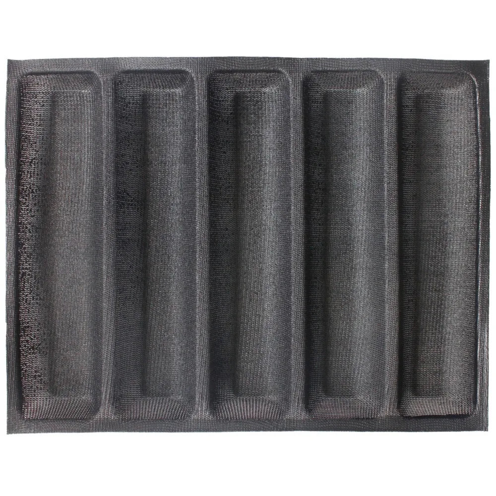 Non-Stick Silicone Baguette Mold | Perforated French Bread Pan