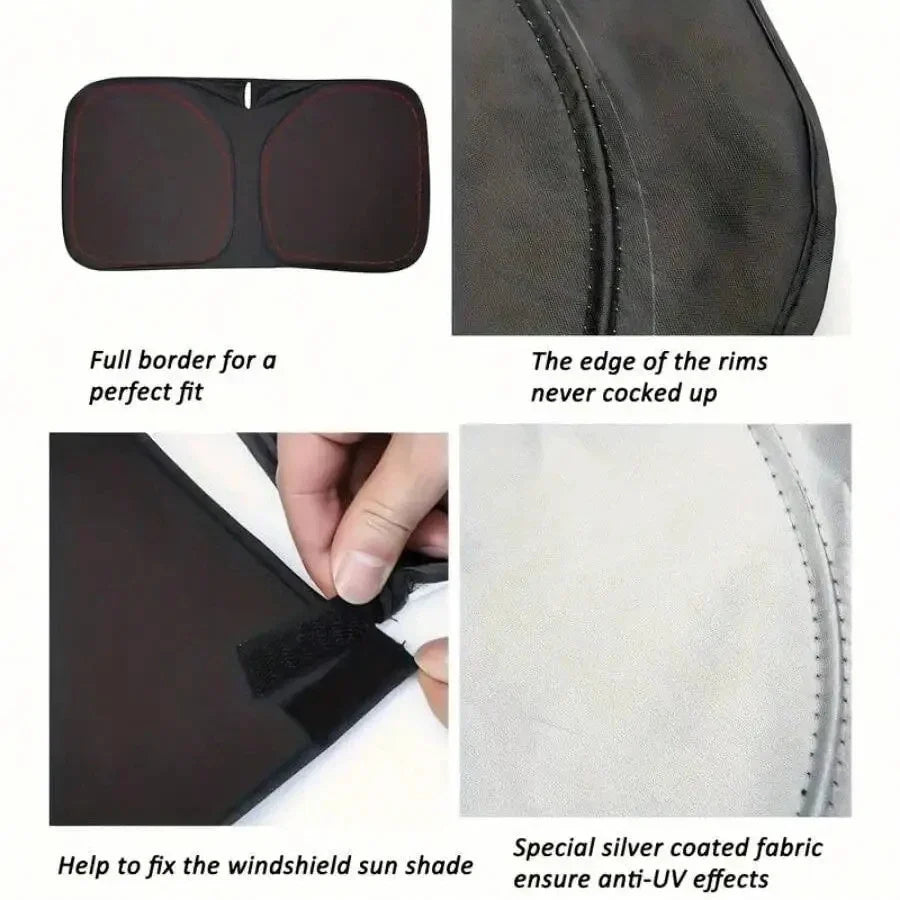Car Front Windshield Sunshade – UV & Heat Blocking Cover