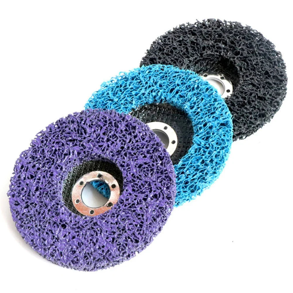 100mm Poly Strip Disc for Angle Grinder – Paint & Rust Removal