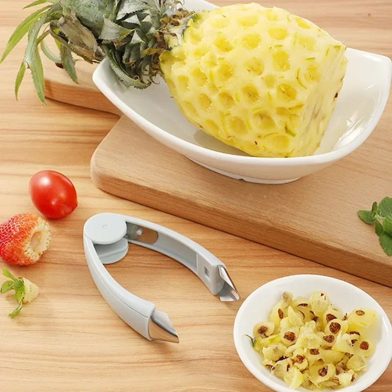 Stainless Steel Pineapple Eye Peeler & Strawberry Remover