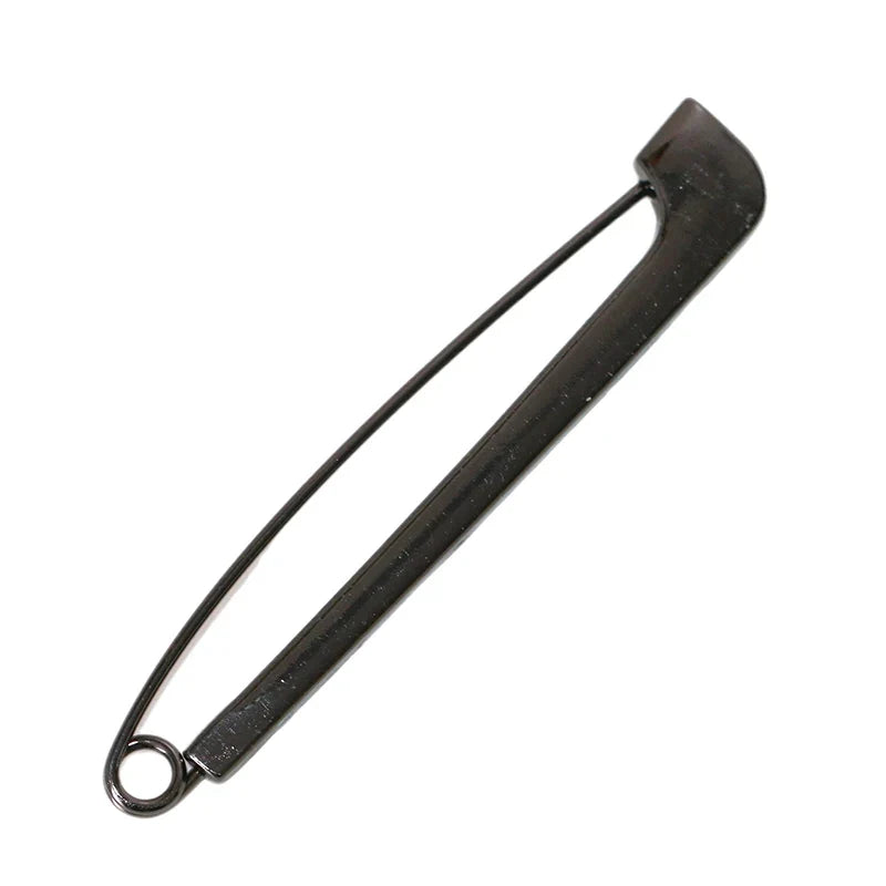 Retro Large Metal Safety Pins for Clothing – Zinc Alloy