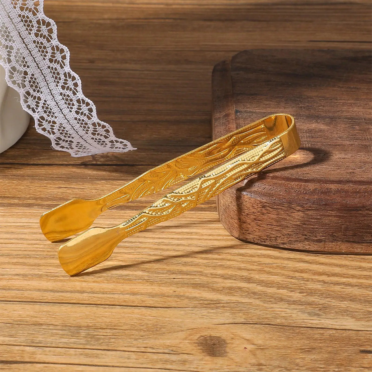Small Metal Incense Tongs – Charcoal Clip for Meditation & Spa
