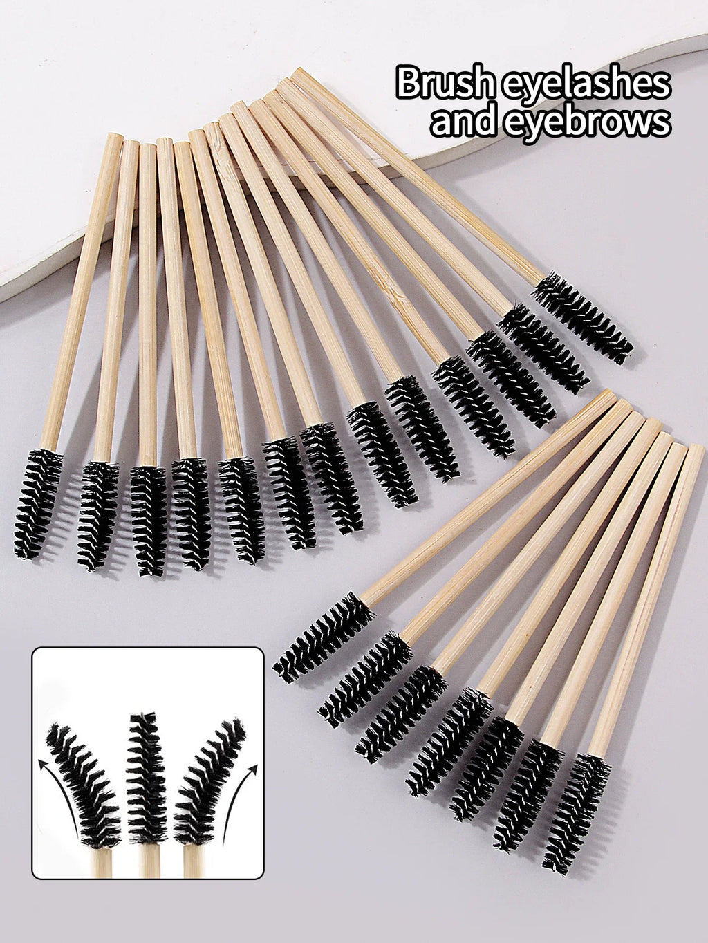 60-Piece Eye Makeup Brush Set with Storage Box | Nixie
