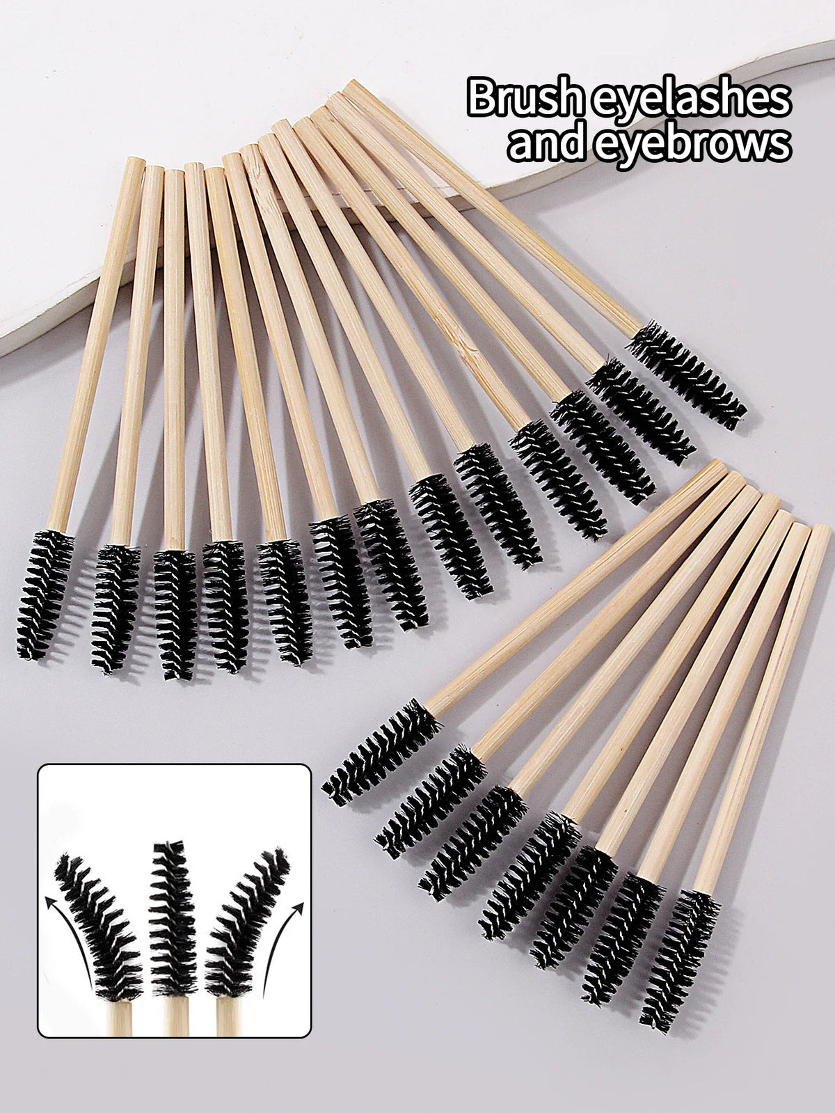 60-Piece Eye Makeup Brush Set with Storage Box | Nixie