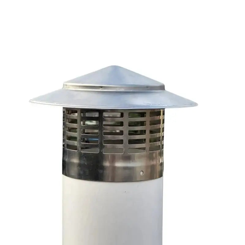 Stainless Steel Chimney Cap 75-200mm Roof Duct Vent | Rain Cover