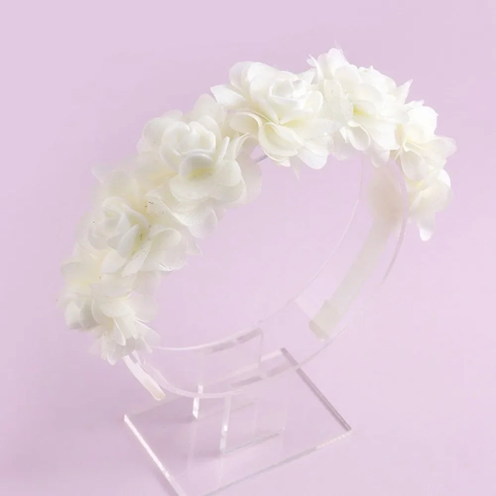 3D Floral Baby Headband – Non-Slip Toddler Hair Hoop