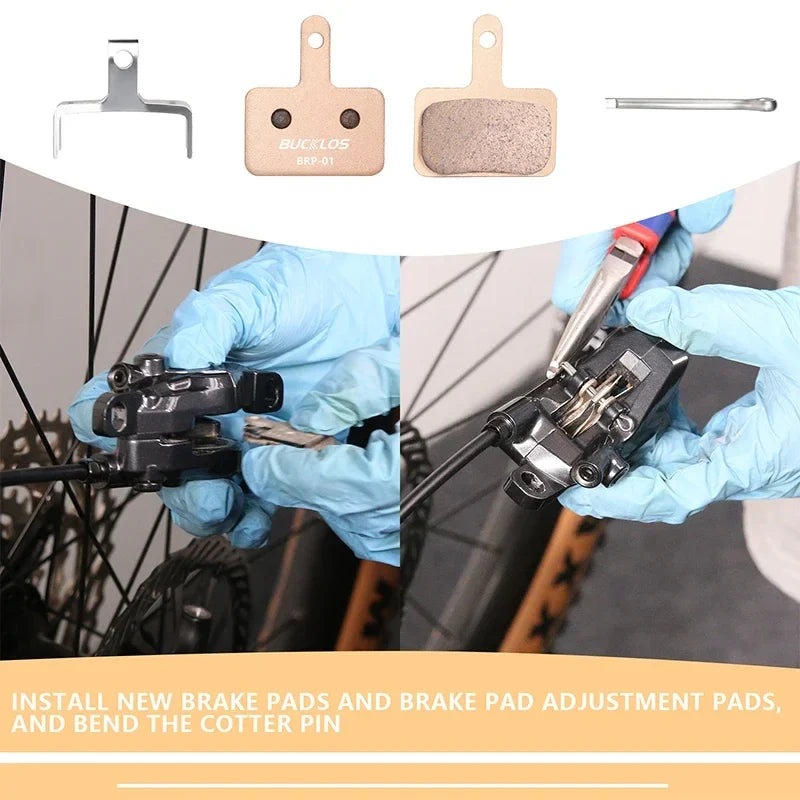 BUCKLOS Sintered Disc Brake Pads MTB B01S B05S Shimano Fit