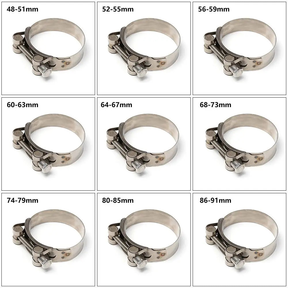 Stainless Steel T-Bolt Hose Clamp – Pipe Sealing Clip