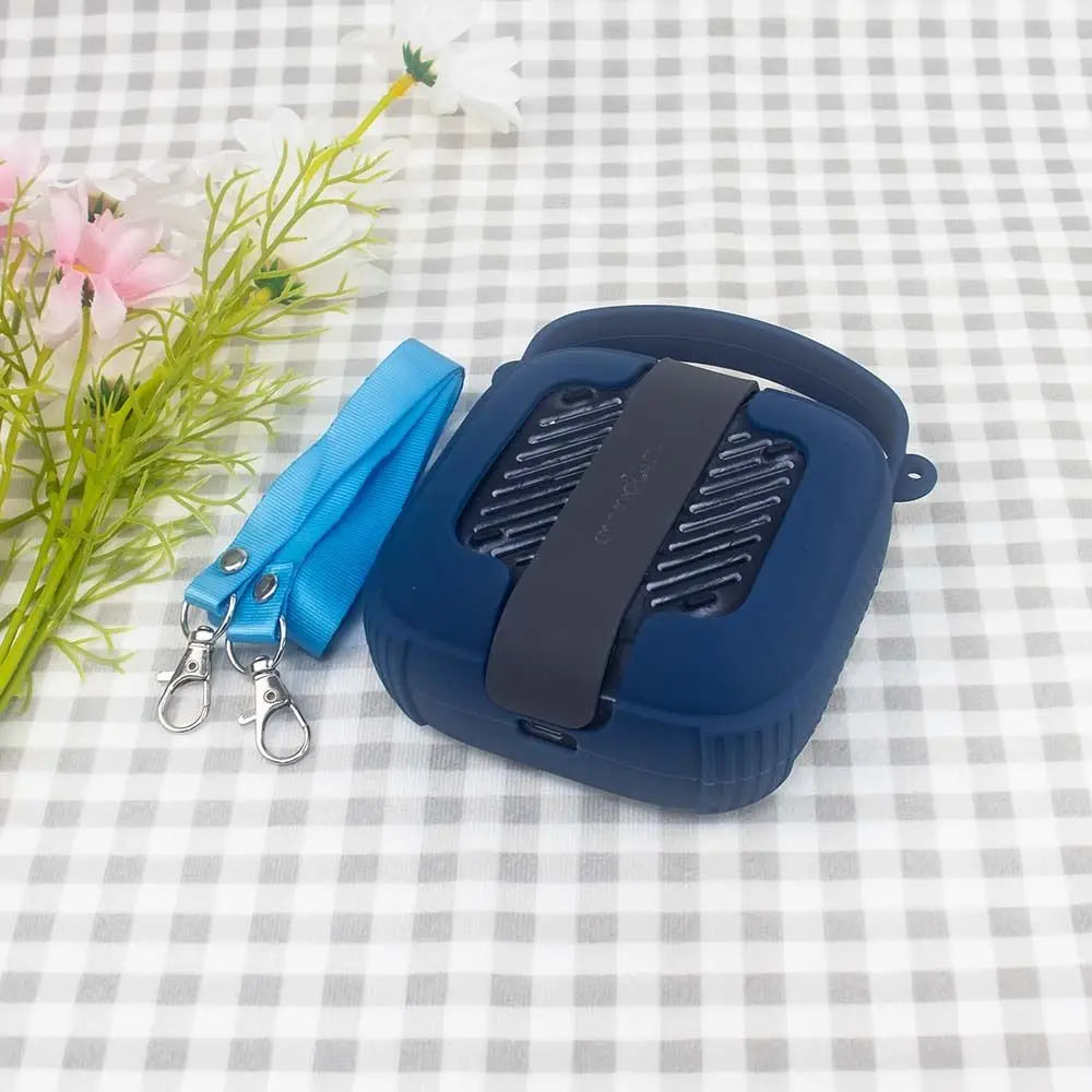 Silicone Case & Lanyard for Anker Soundcore Boom Go 3i