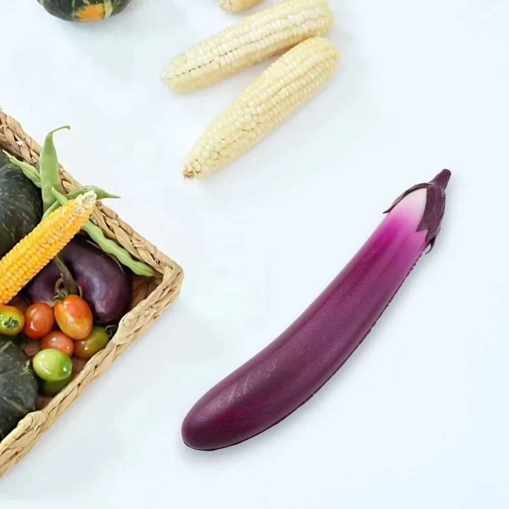 PU Artificial Vegetable Ornaments | Realistic Fake Food Props