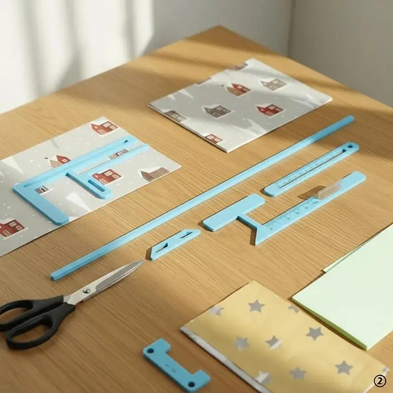 6-Piece Bookbinding Scrapbooking Tools Kit – DIY Craft Set