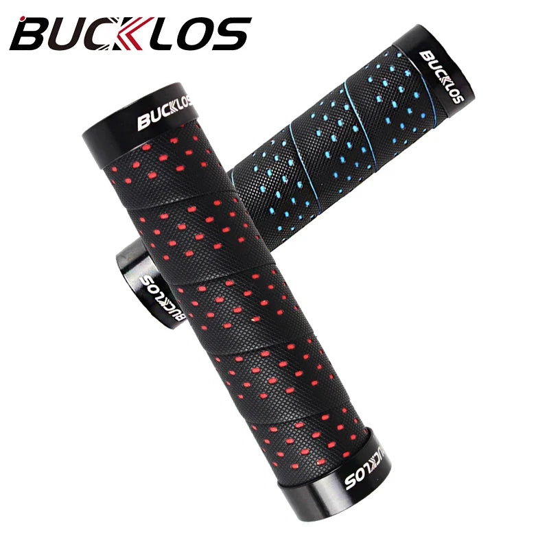 BUCKLOS MTB Lock-On Bike Grips – Anti-Slip Handlebar Covers