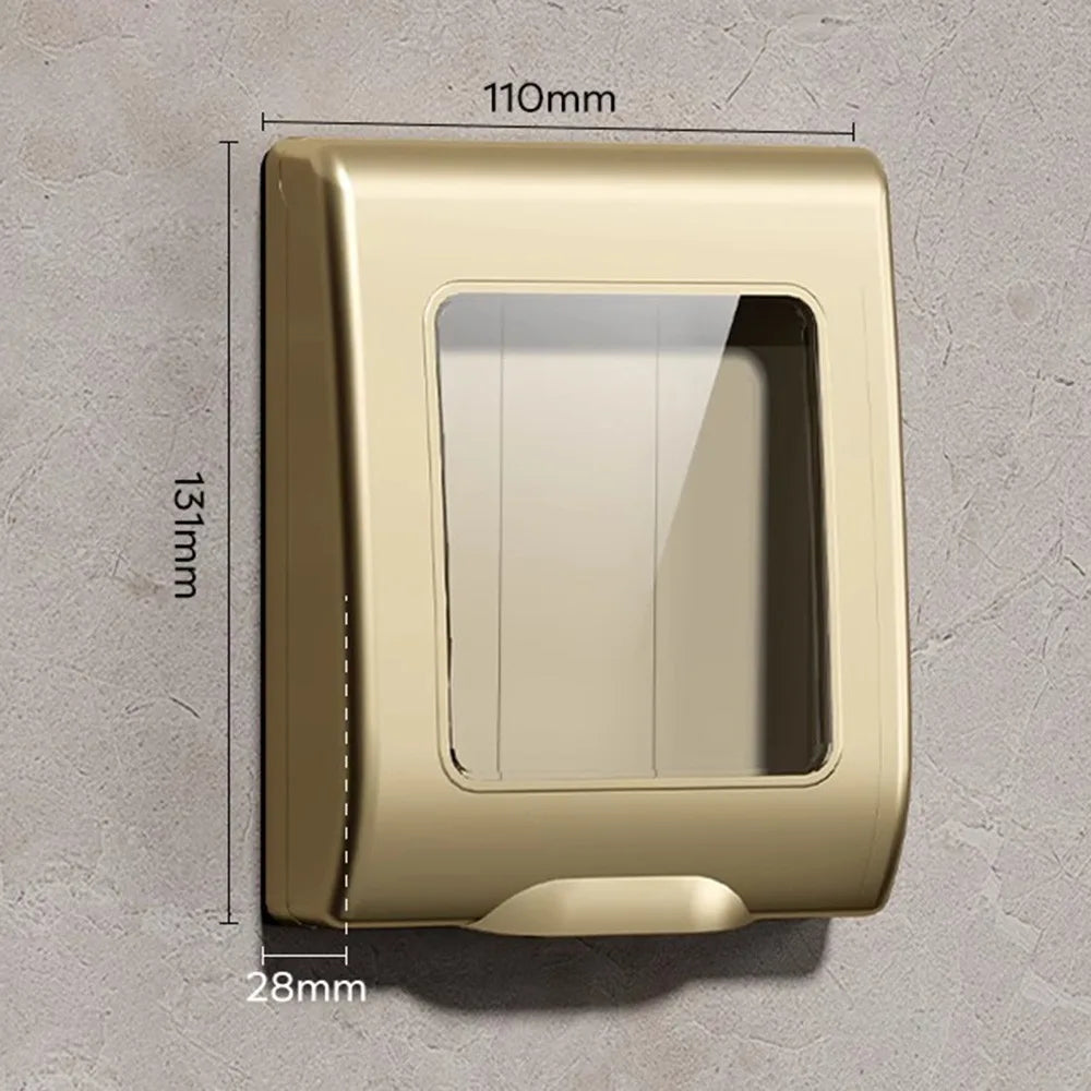 Waterproof Switch Cover | Transparent Splash-Proof Plug Box