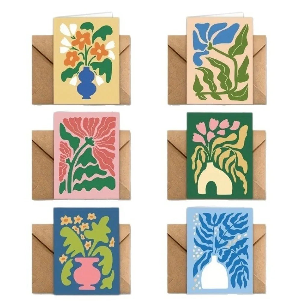 Boho Floral Thank You Cards with Envelopes – 12 or 24 Pack