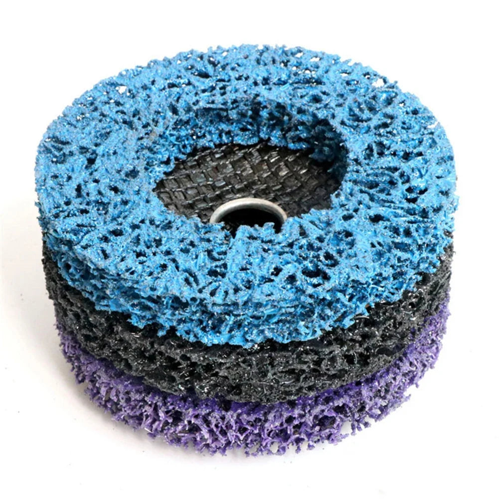 100mm Poly Strip Disc for Angle Grinder – Paint & Rust Removal