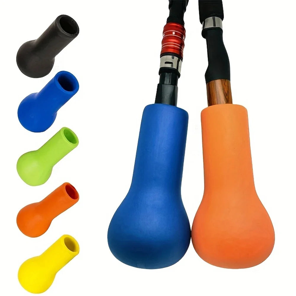 PU Belly Rod Butt Pad – Boat Fishing Rod Holder, Multi-Color