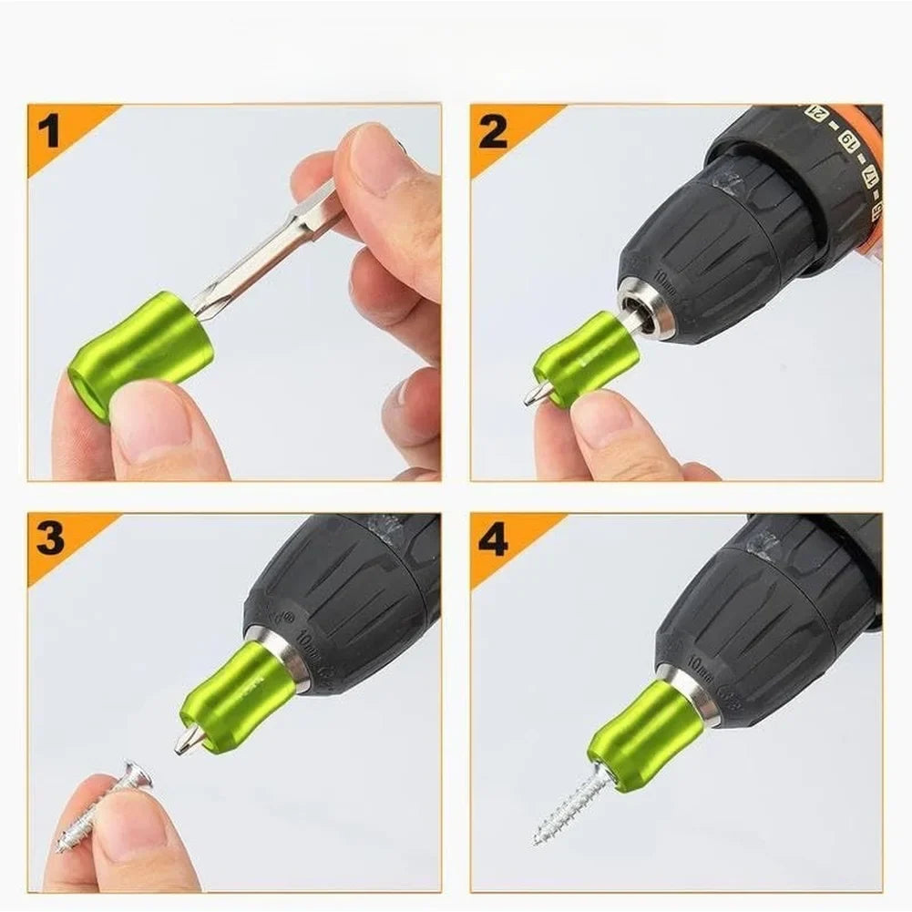 DAZZLEEX Magnetizer Demagnetizer – 6.35mm Hex Drill Bit Tool