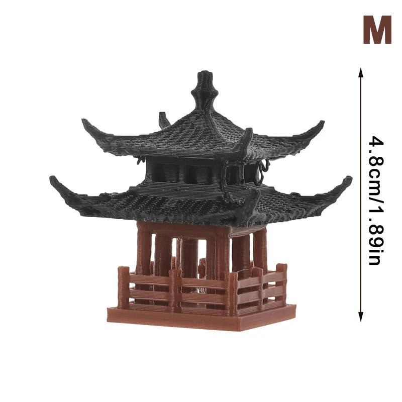Mini Pagoda Statue – Zen Garden, Bonsai & Aquarium Decor