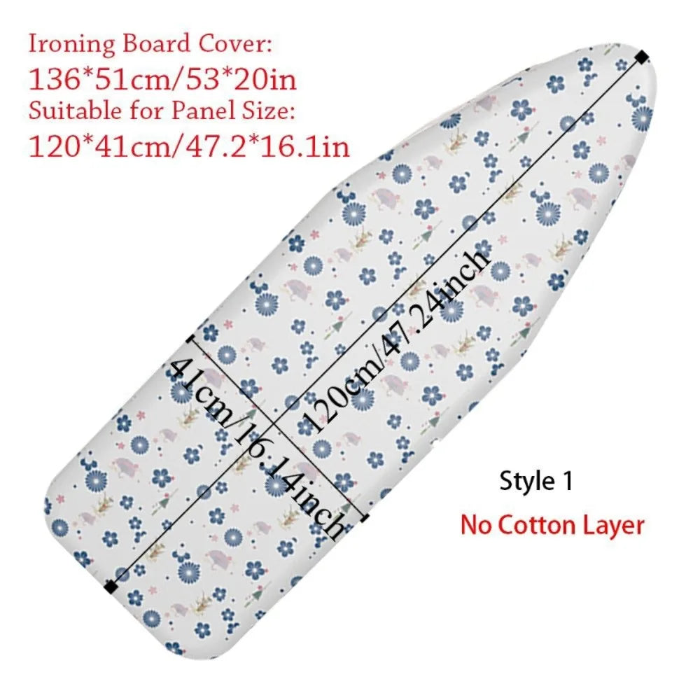 Thickened Heat-Resistant Ironing Board Cover – Padded