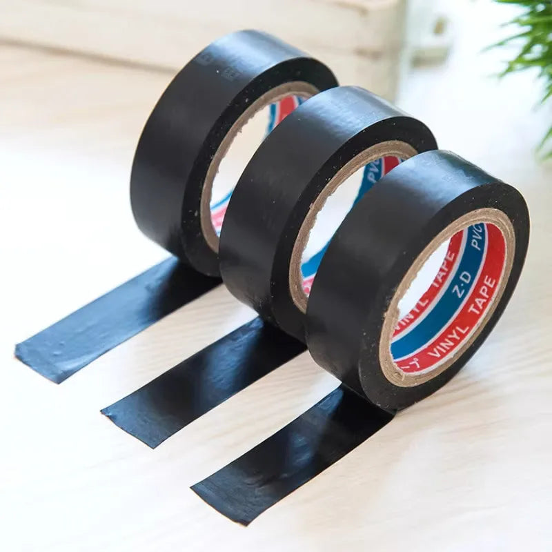 Black Flame Retardant Electrical Insulation Tape 10M/100M