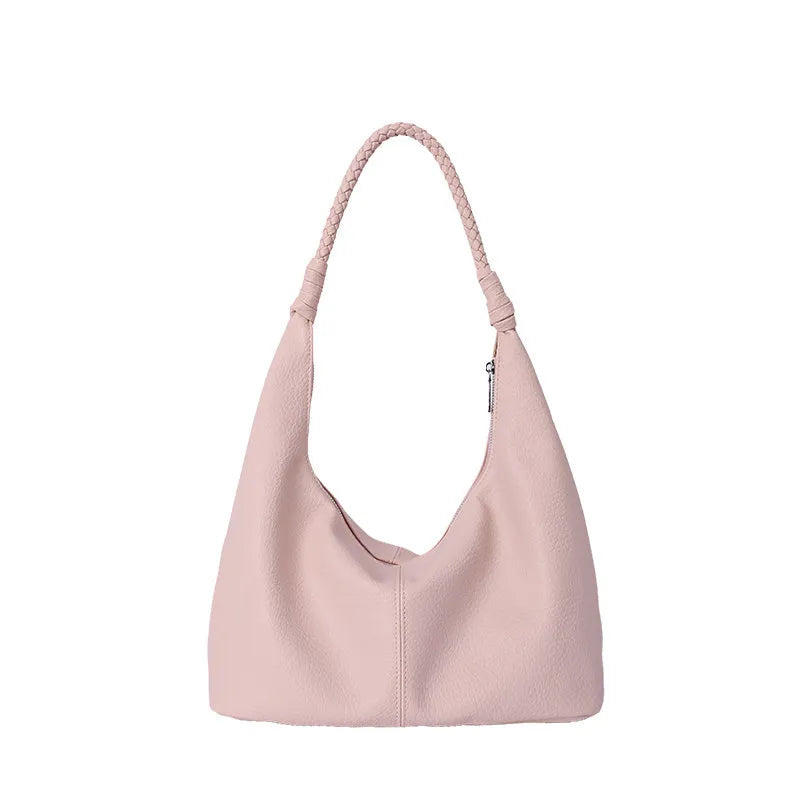 Nixie Soft Leather Tote Bag – Large Shoulder Bag for Women