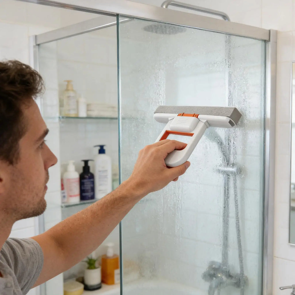 Mini Handheld Sponge Mop – Wet & Dry for Kitchen & Bathroom
