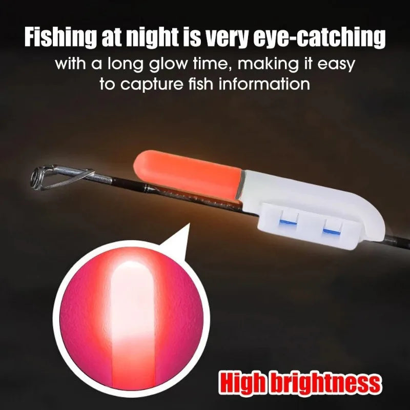 6 PCS LED Glow Stick Bite Alarm – Night Fishing Rod Light