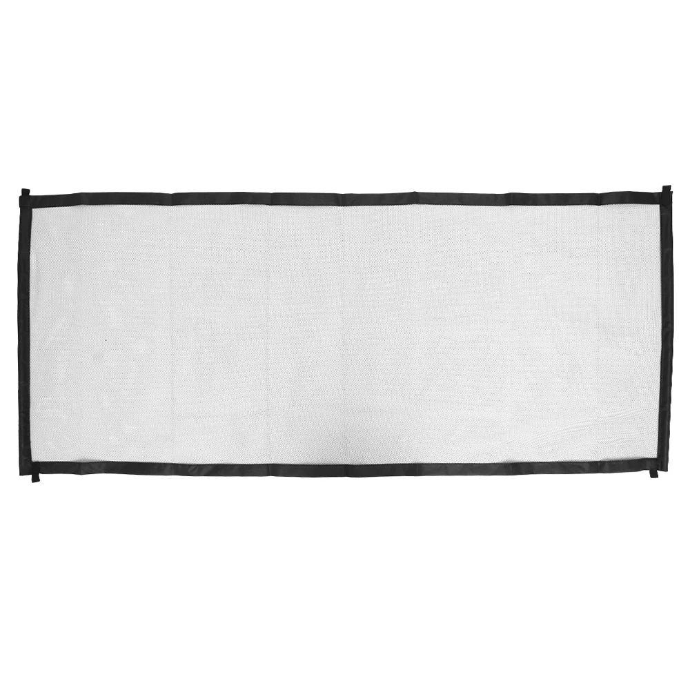 Retractable Mesh Pet & Baby Safety Gate – Foldable Barrier