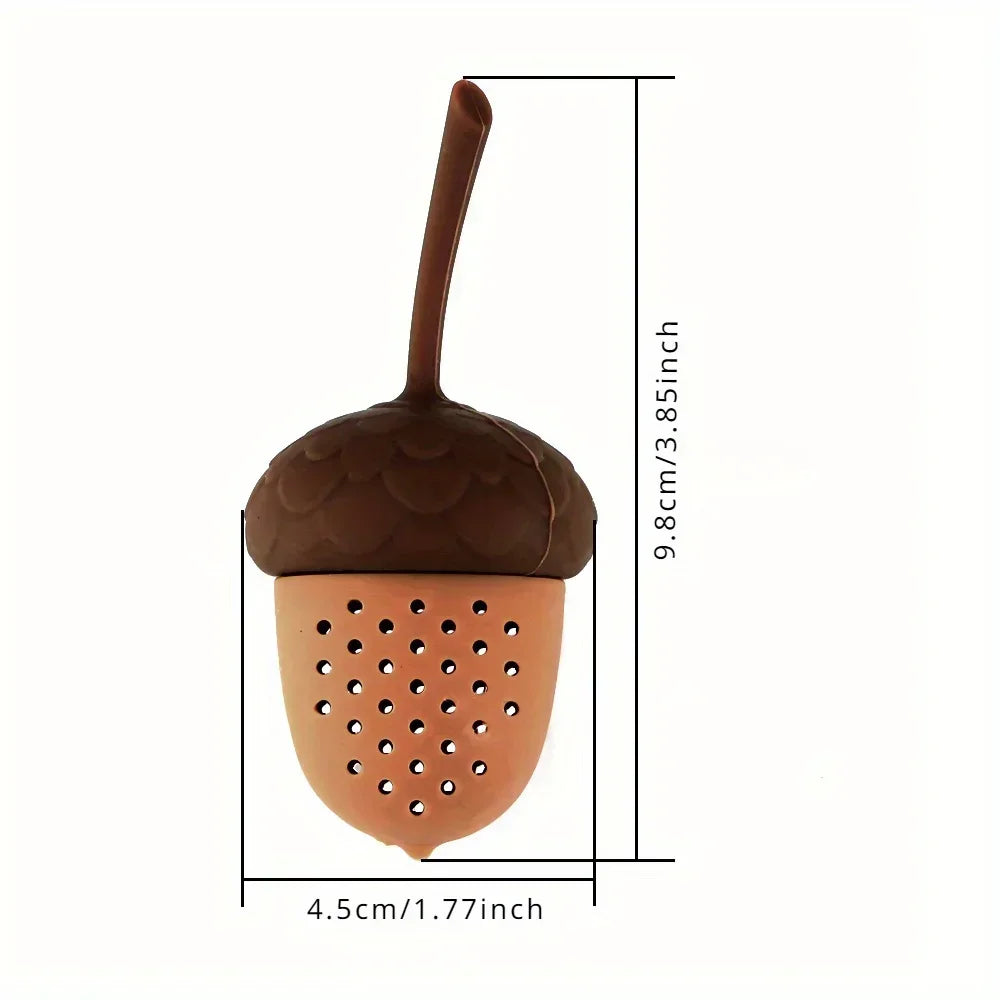 Acorn Silicone Tea Infuser – Loose Leaf Tea Strainer