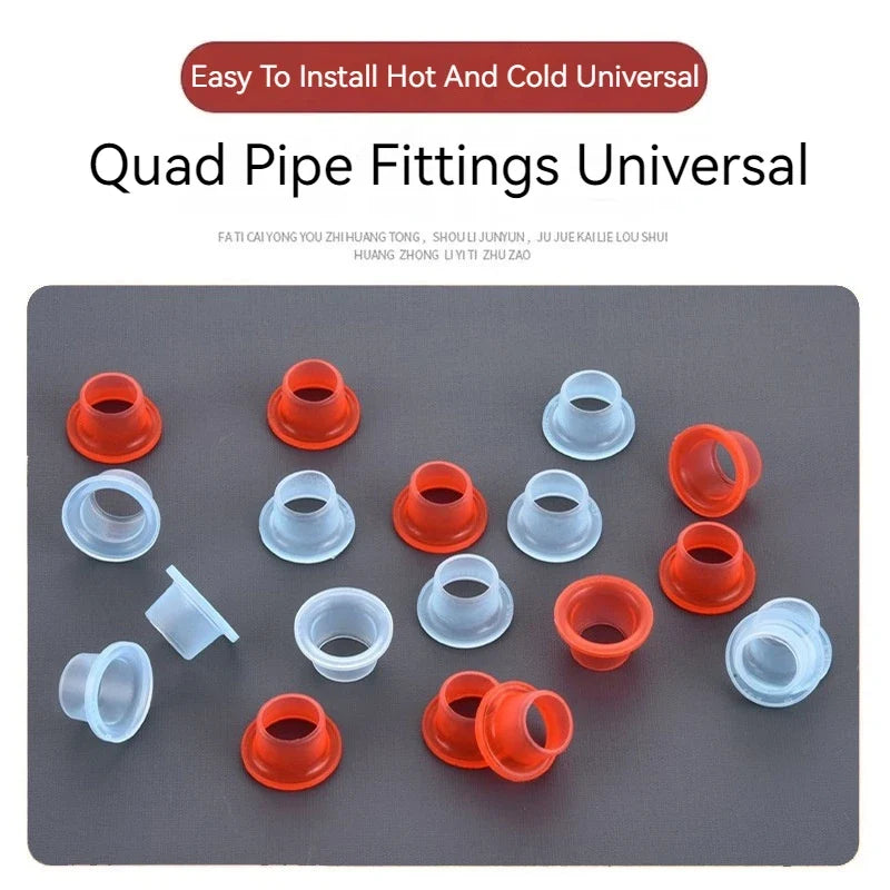 Silicone Faucet Sealing Gasket Washer – Leak-Proof Triangle Valve