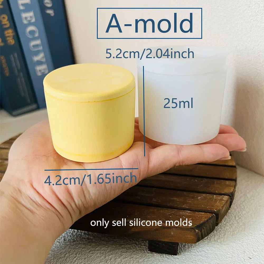 Silicone Lava Jar Mold – DIY Candle, Planter & Resin Casting