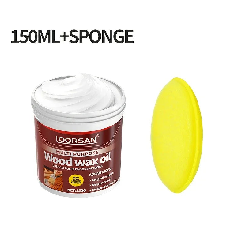 Wood Wax Polish – Natural Beeswax & Almond Oil | LOORSAN