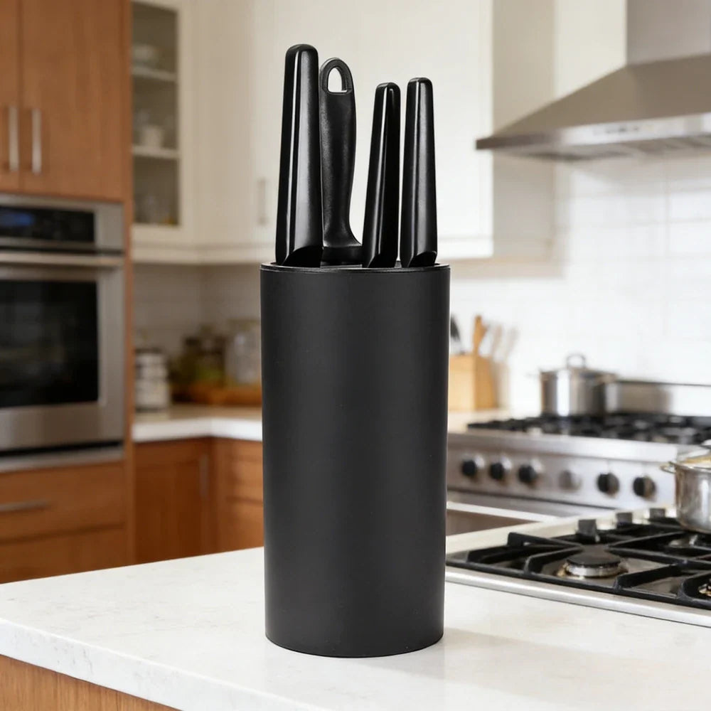 Universal Knife Block Holder & Scissor Storage Rack – Fast Drying