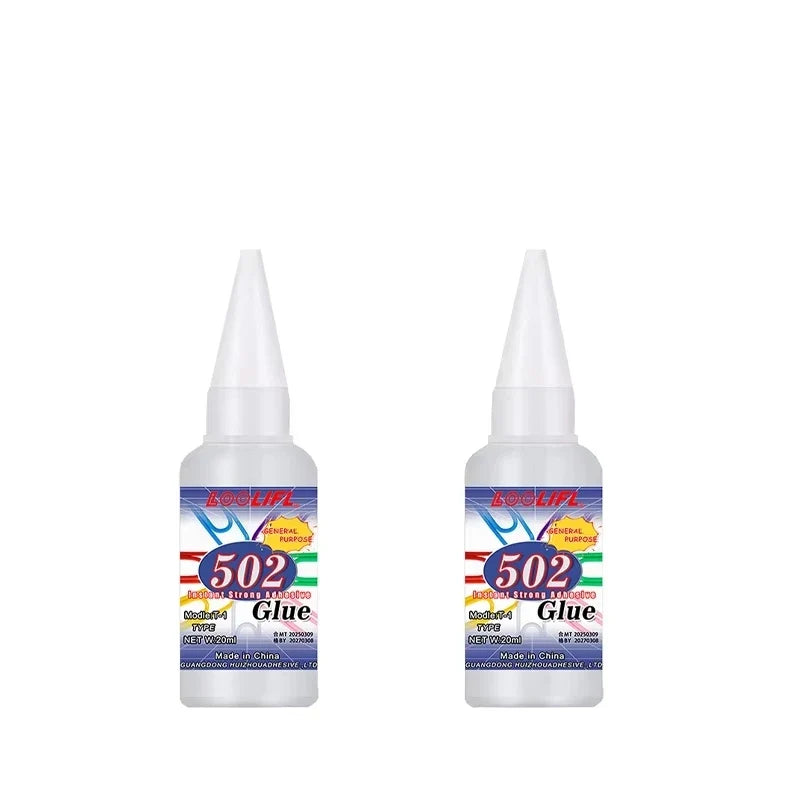 502 Super Strong Quick-Dry Adhesive | Multi-Surface Liquid Glue