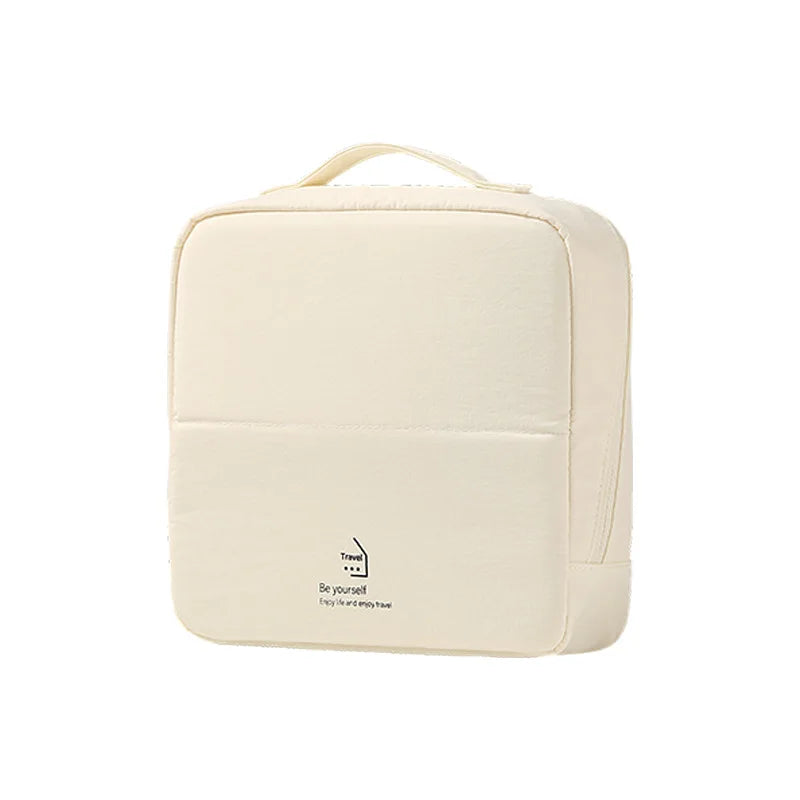 Travel Makeup Organizer Bag – Water-Resistant Cosmetic Pouch