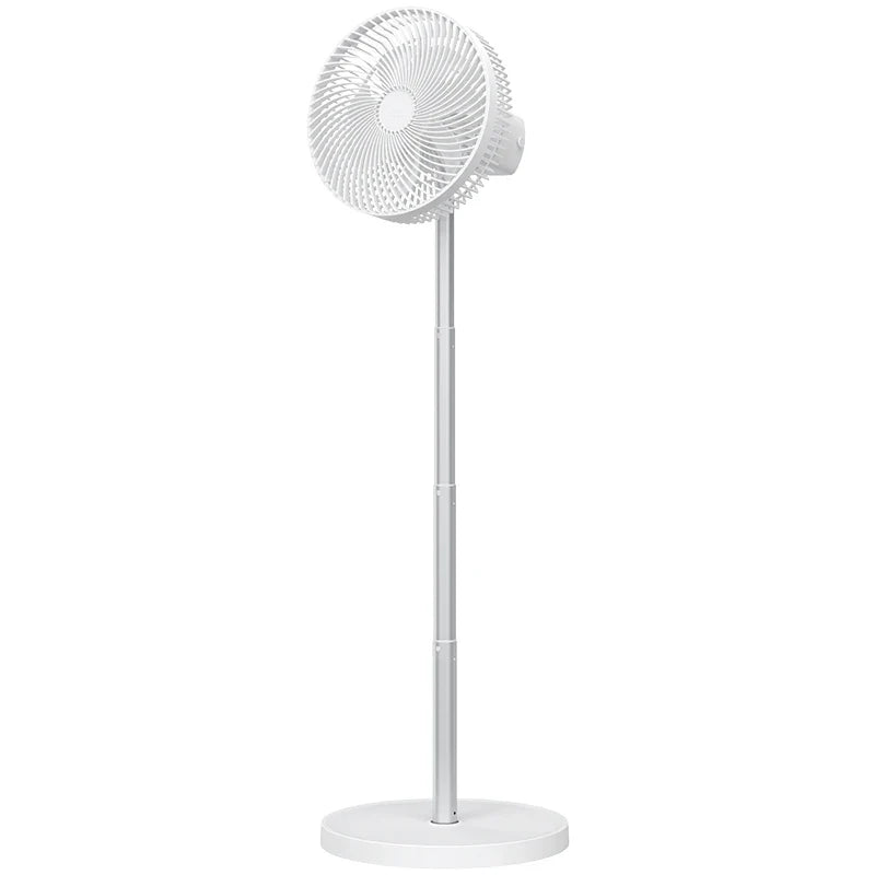 10-Inch Rechargeable Oscillating Floor Fan – 4 Speed Remote
