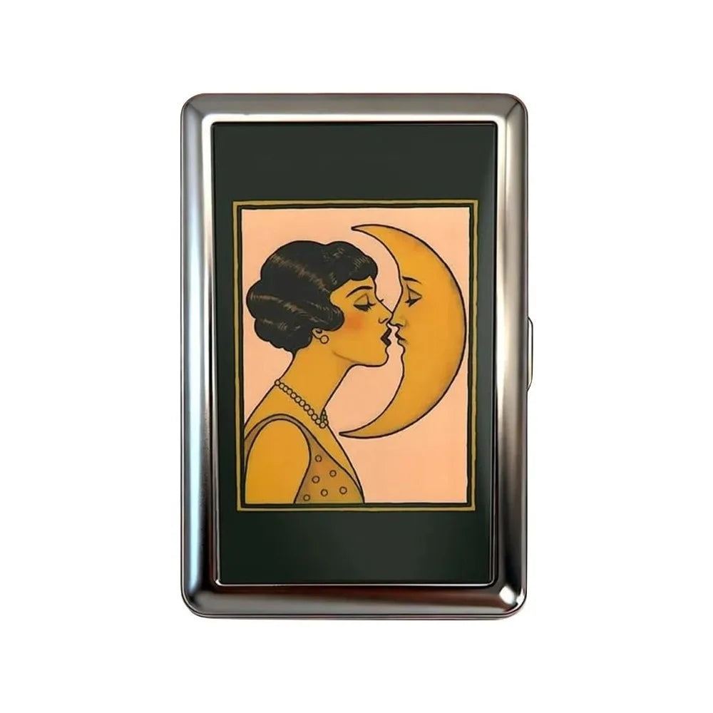 Vintage Metal Card Case – Snap ID & Credit Card Holder