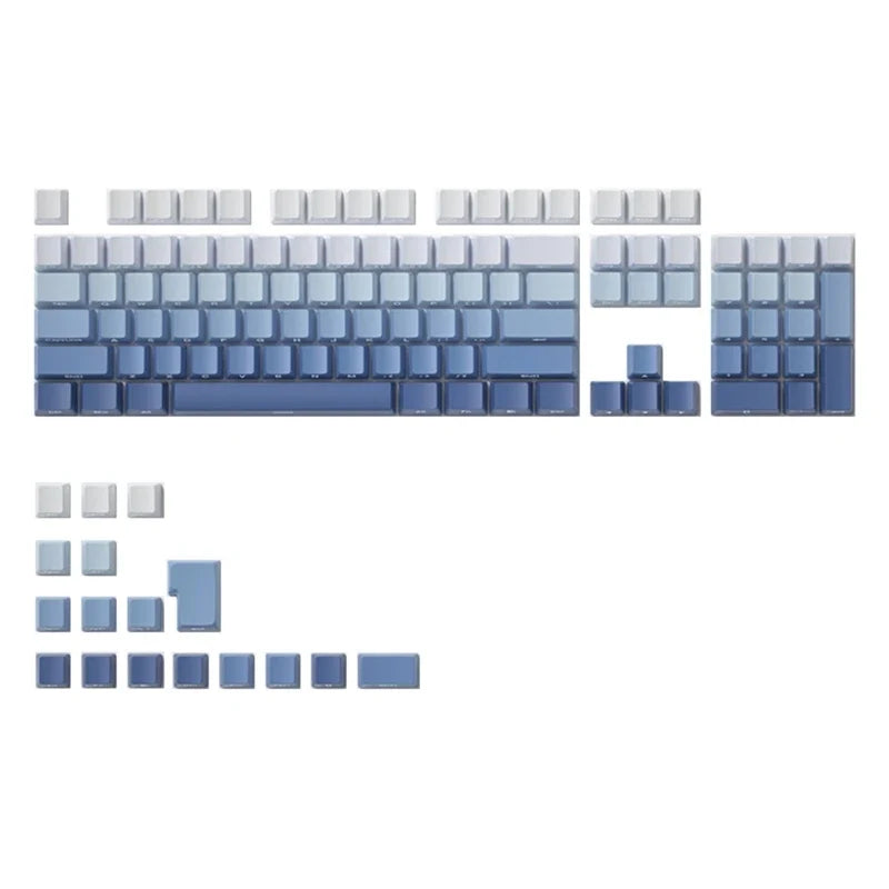 121-Key Double Shot ABS Keycaps – LED Backlit Side Print