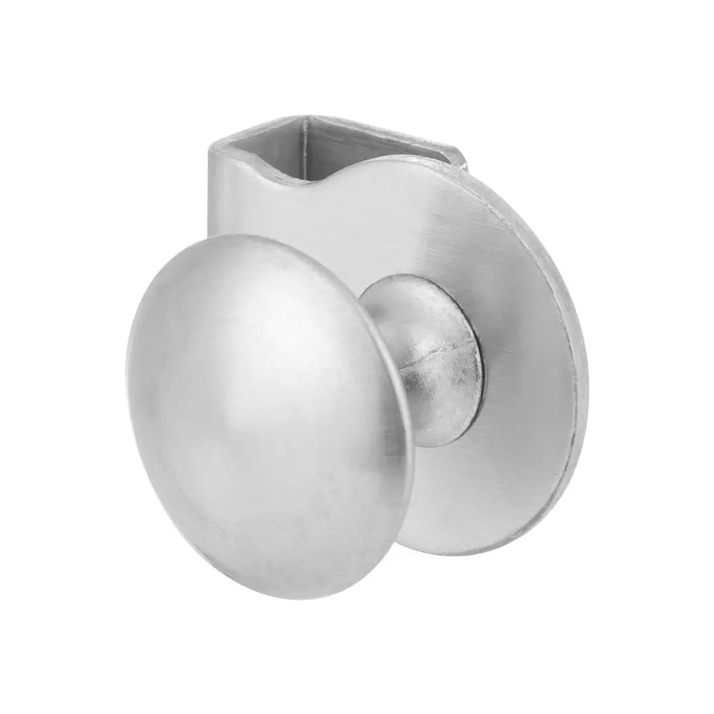 No-Drill Steel Glass Door Handle & Cabinet Drawer Pull Knob
