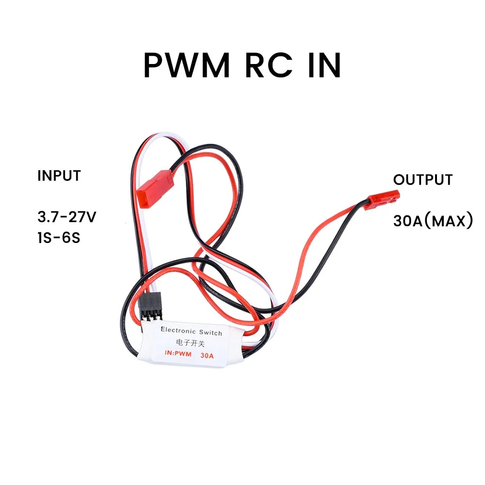 PWM Electronic Switch Module 3–30V | RC Drone & Aircraft