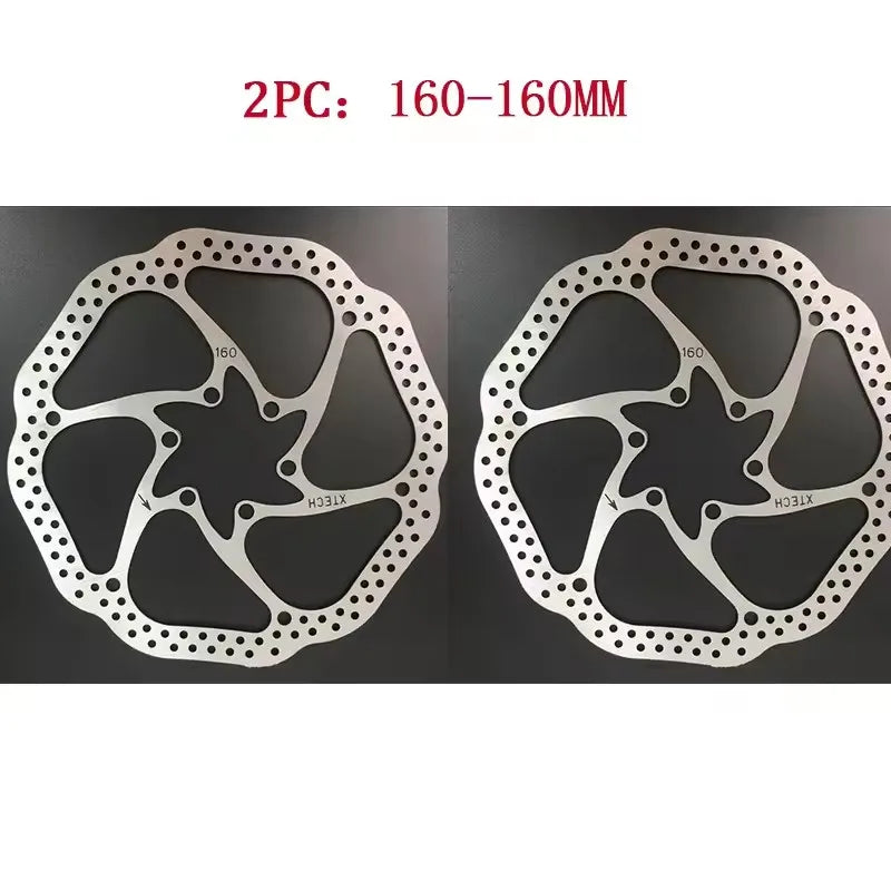 ZOOM MTB Disc Brake Rotor 140-203mm 6-Bolt Stainless Steel